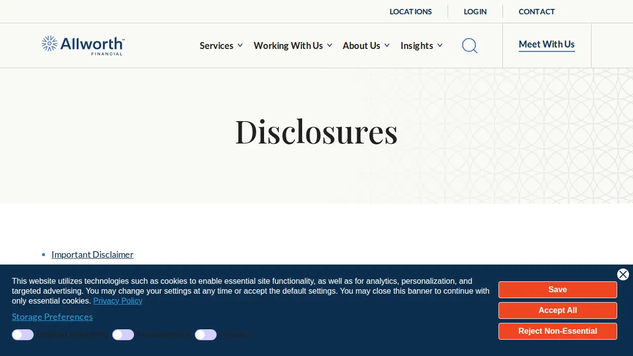 Allworth Financial page