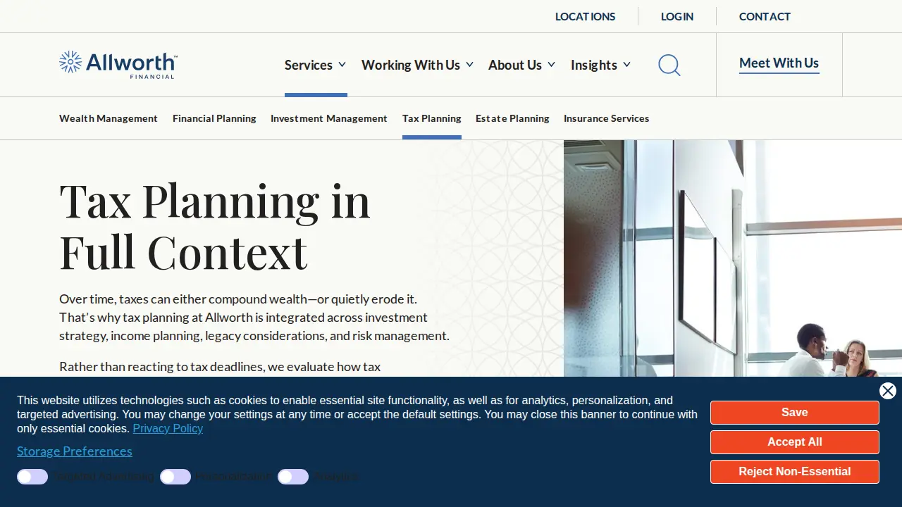 Allworth Financial page