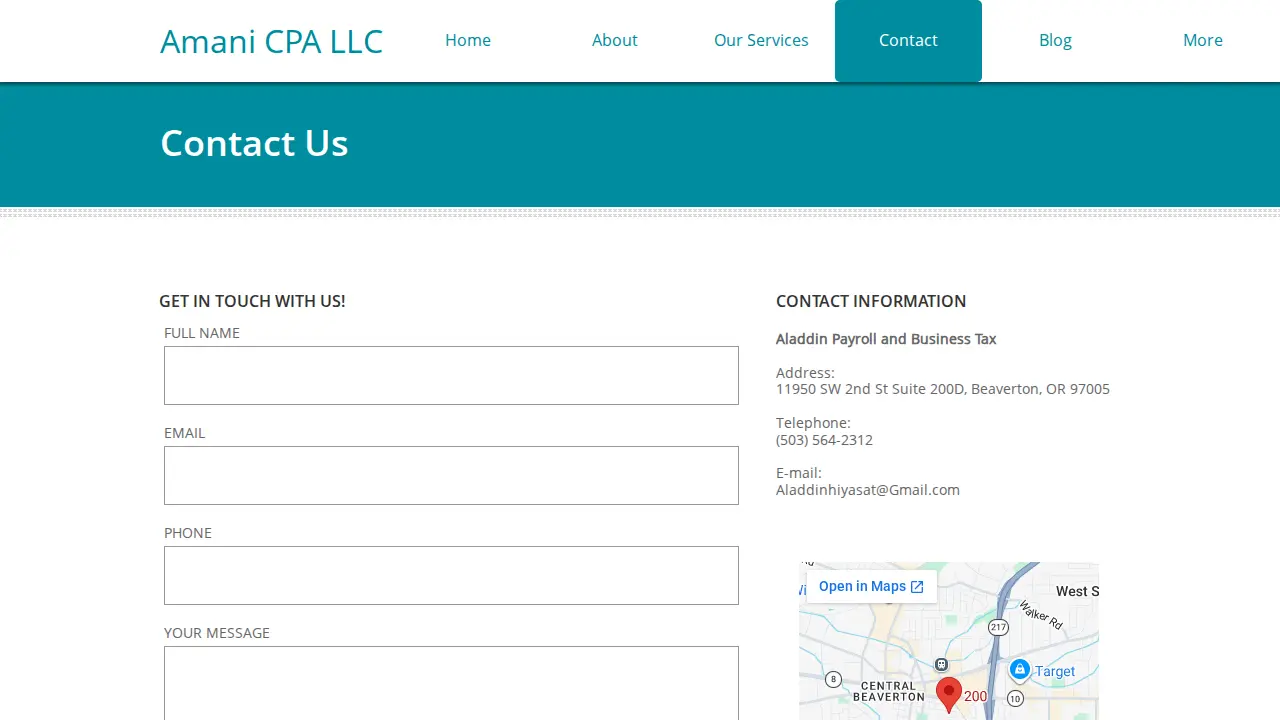 Amani CPA LLC