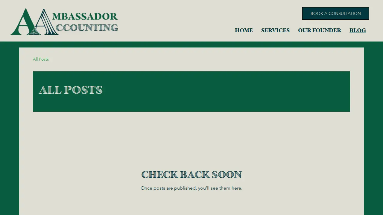 Ambassador Accounting LLC page