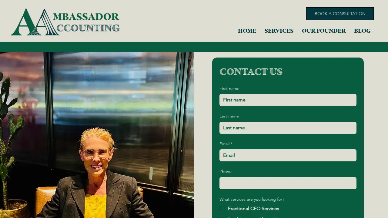 Ambassador Accounting LLC page