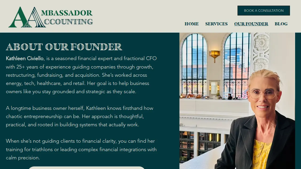Ambassador Accounting LLC page