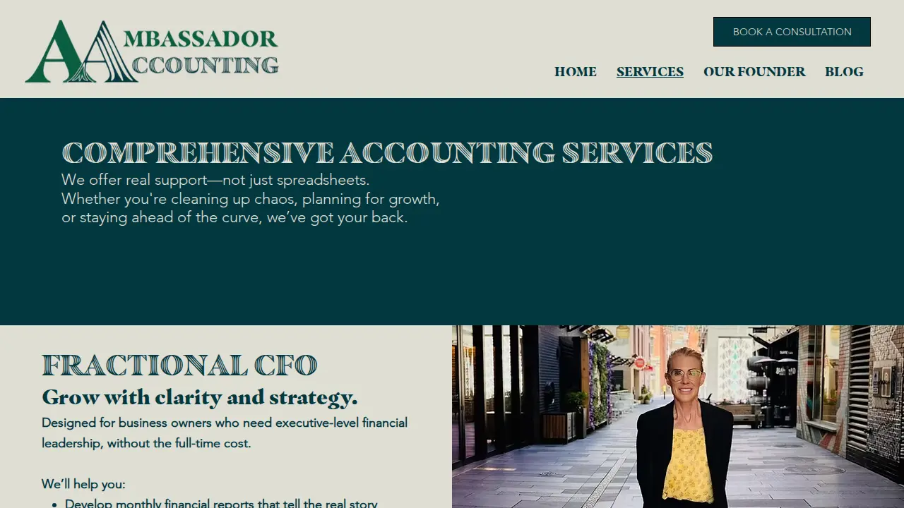 Ambassador Accounting LLC page
