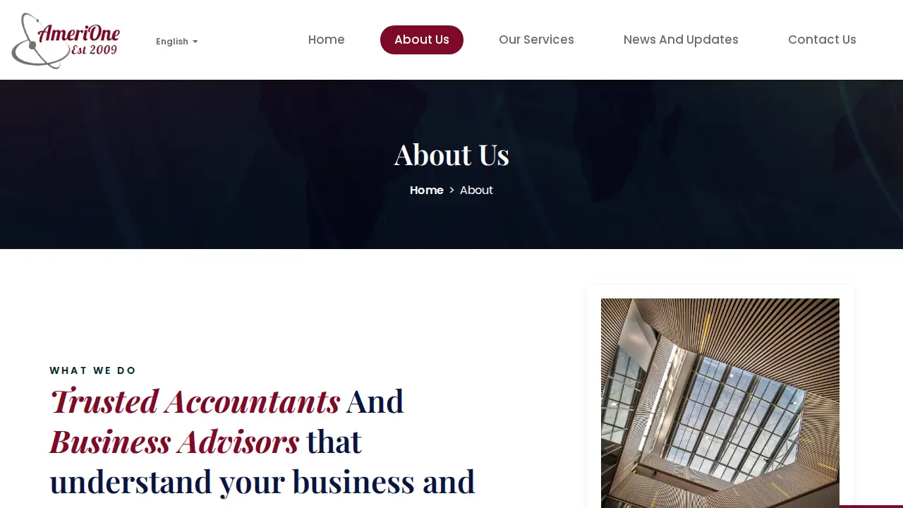 Amerione Accounting & Tax Inc page