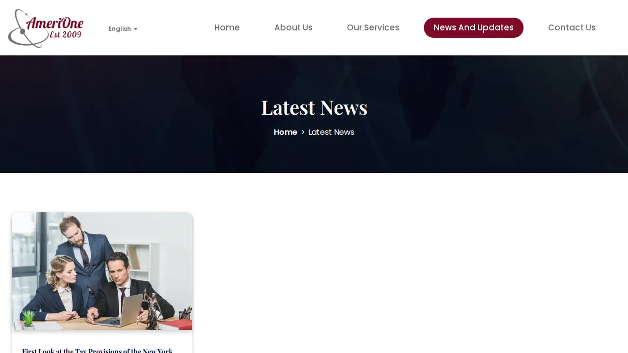 Amerione Accounting & Tax Inc page