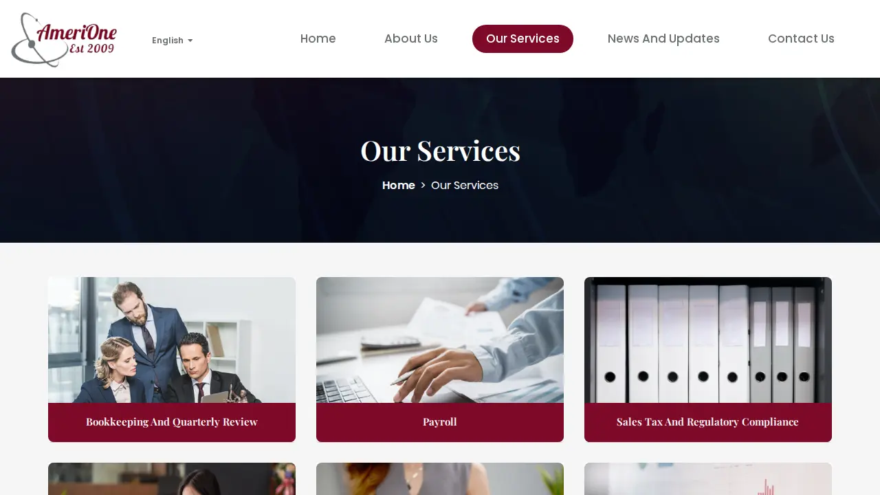 Amerione Accounting & Tax Inc page