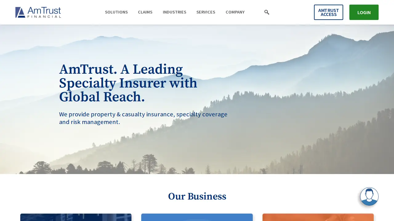 AmTrust website