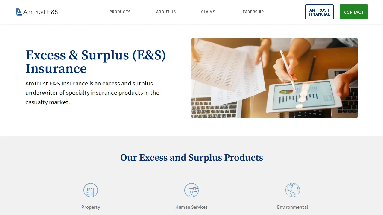 AmTrust page