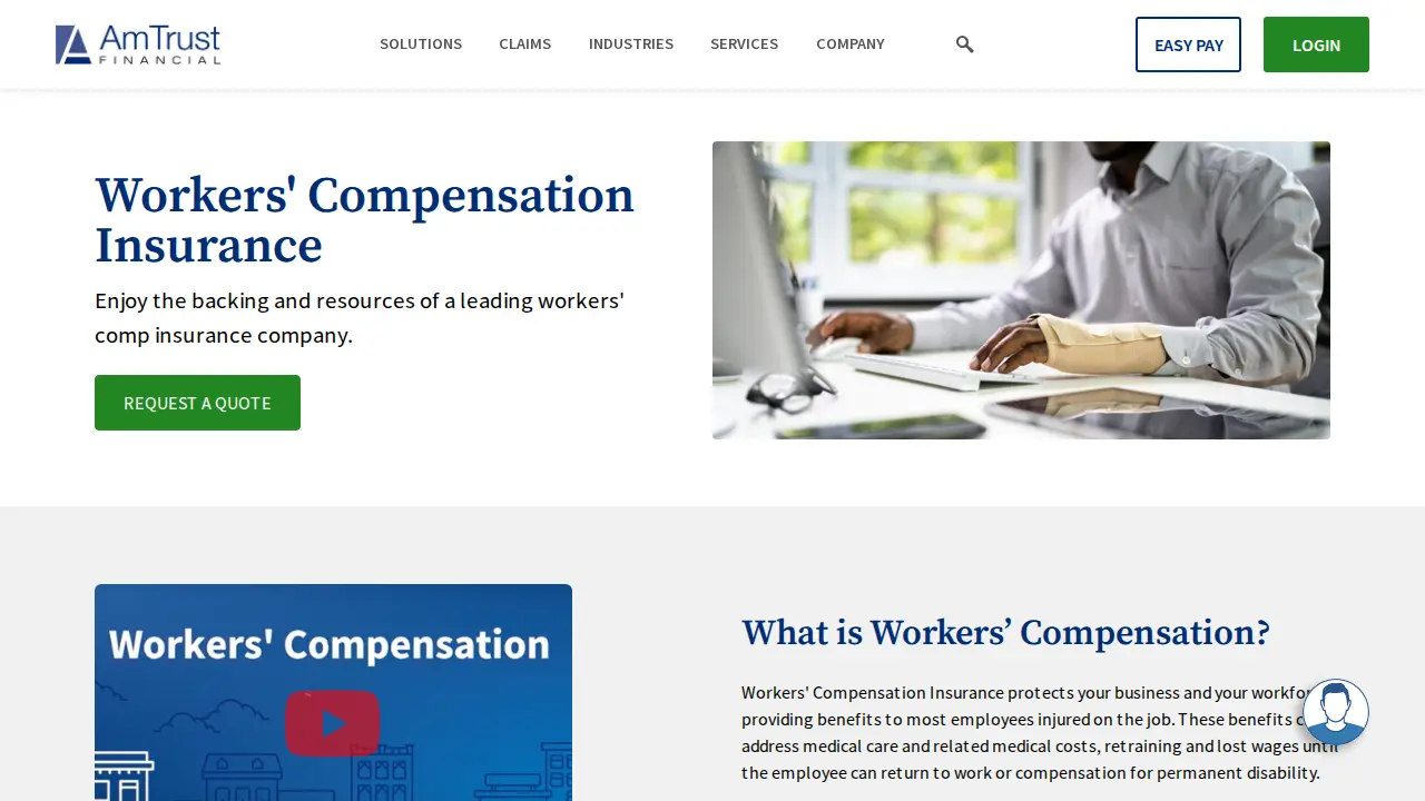 AmTrust page
