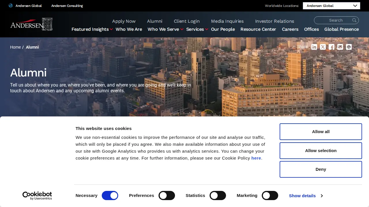 Andersen Tax LLC page