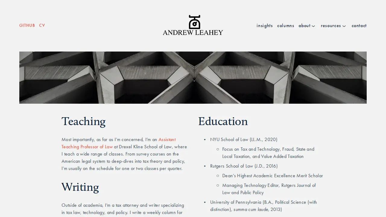 Andrew Leahey Esq.