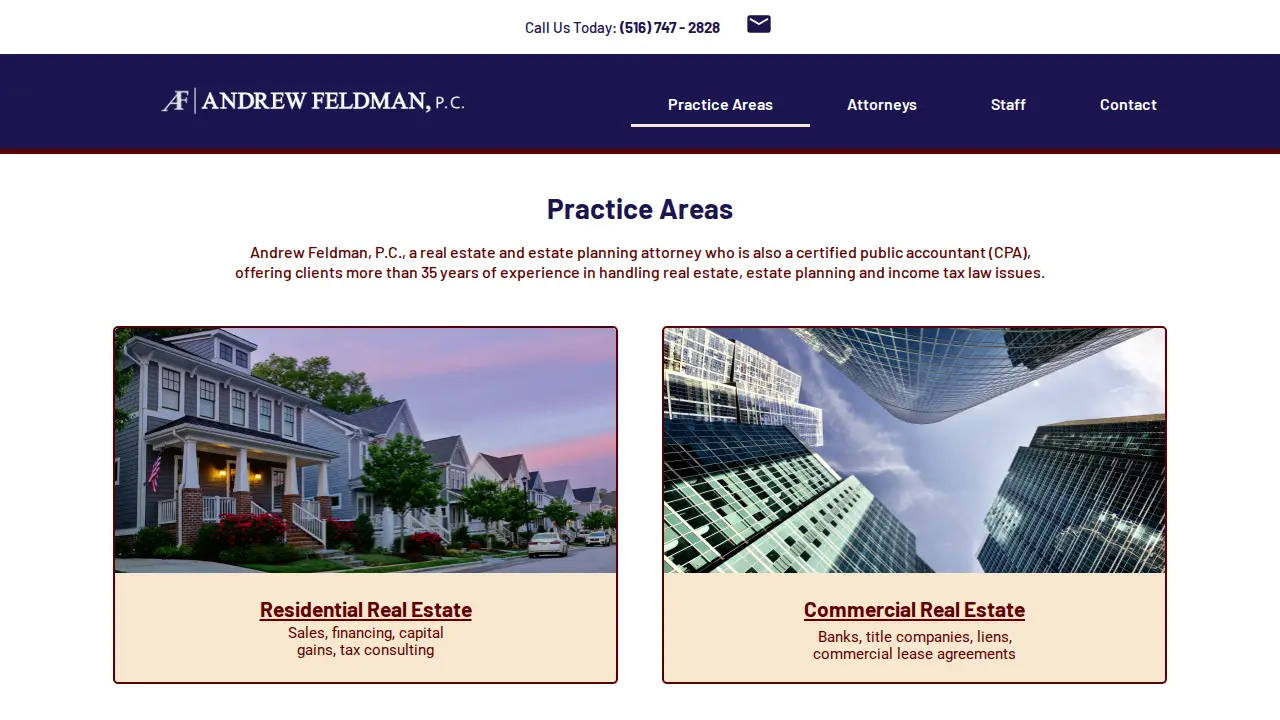 Feldman & Feldman LLC page