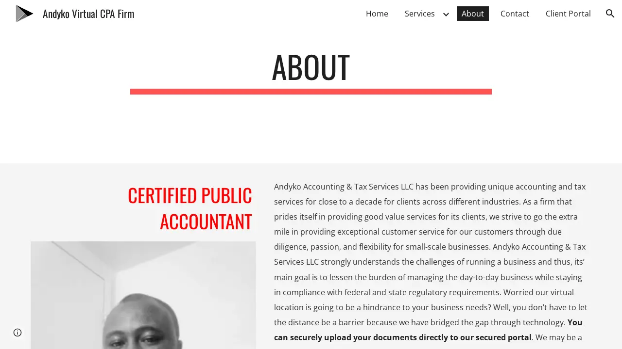 Andyko Accounting &Tax Services LLC page