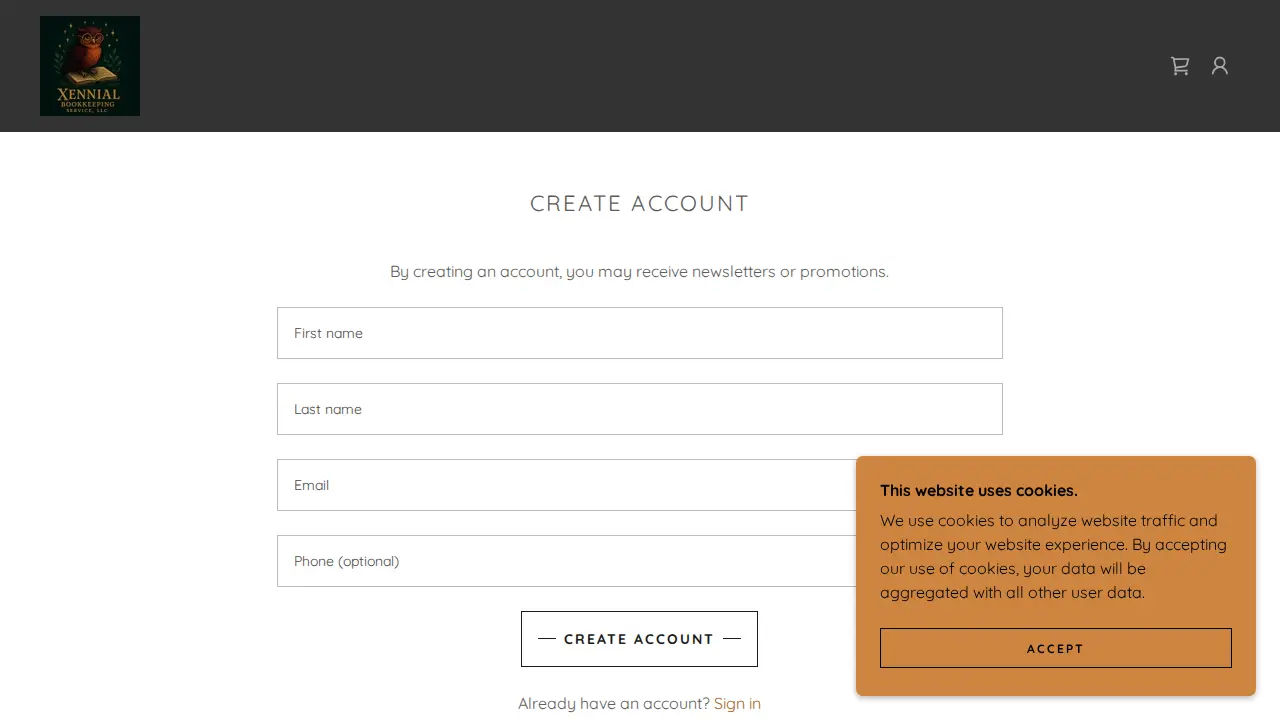 Xennial Bookkeeping Service, LLC page