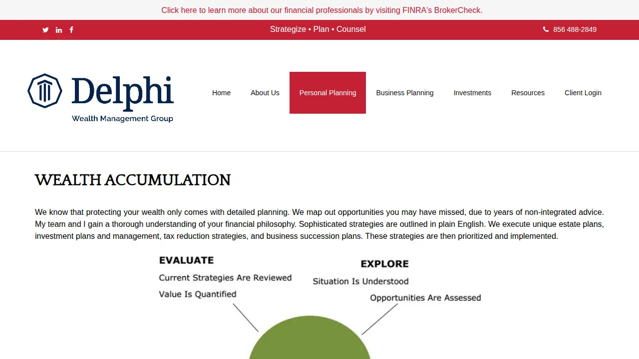Grossman Financial Planning Group page