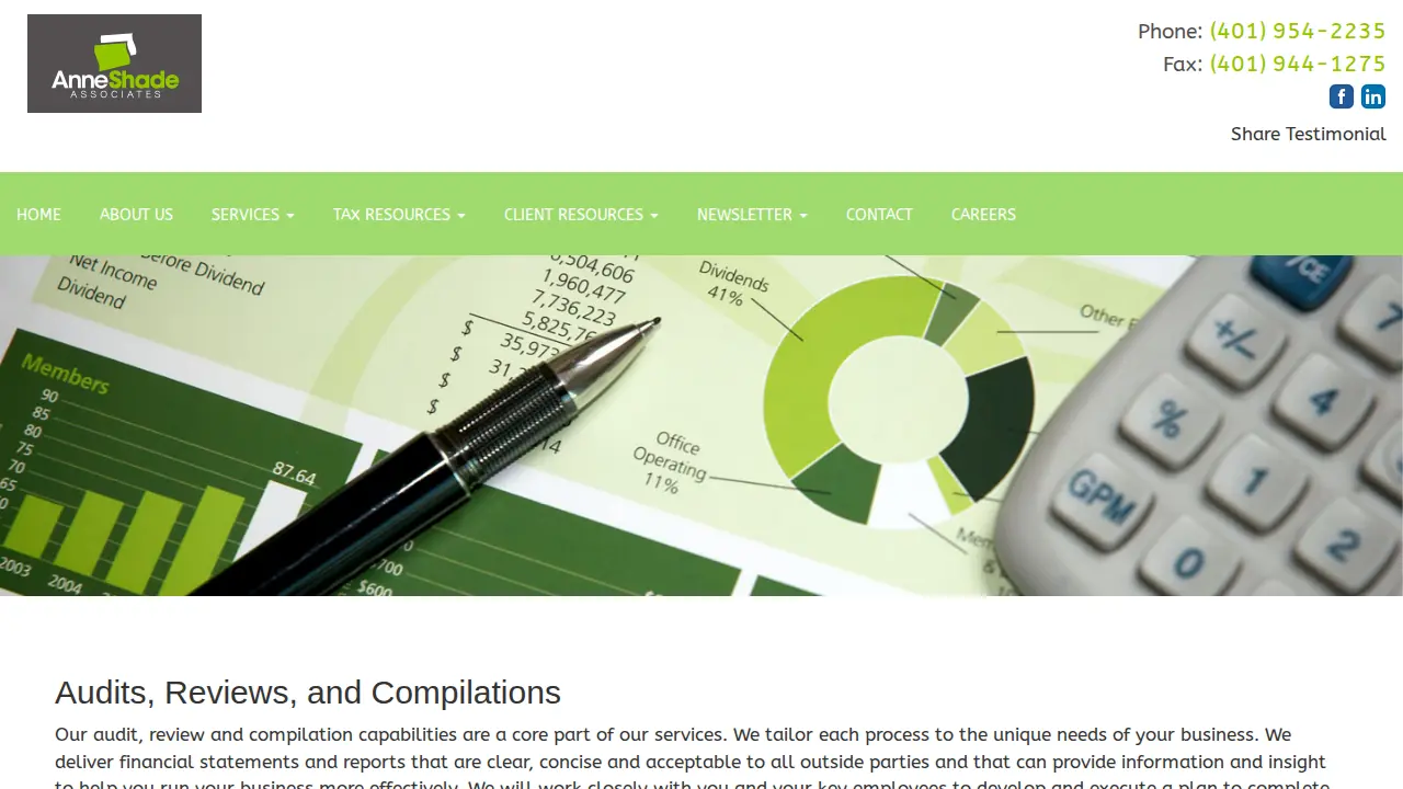 AnneShade Associates, LLC page
