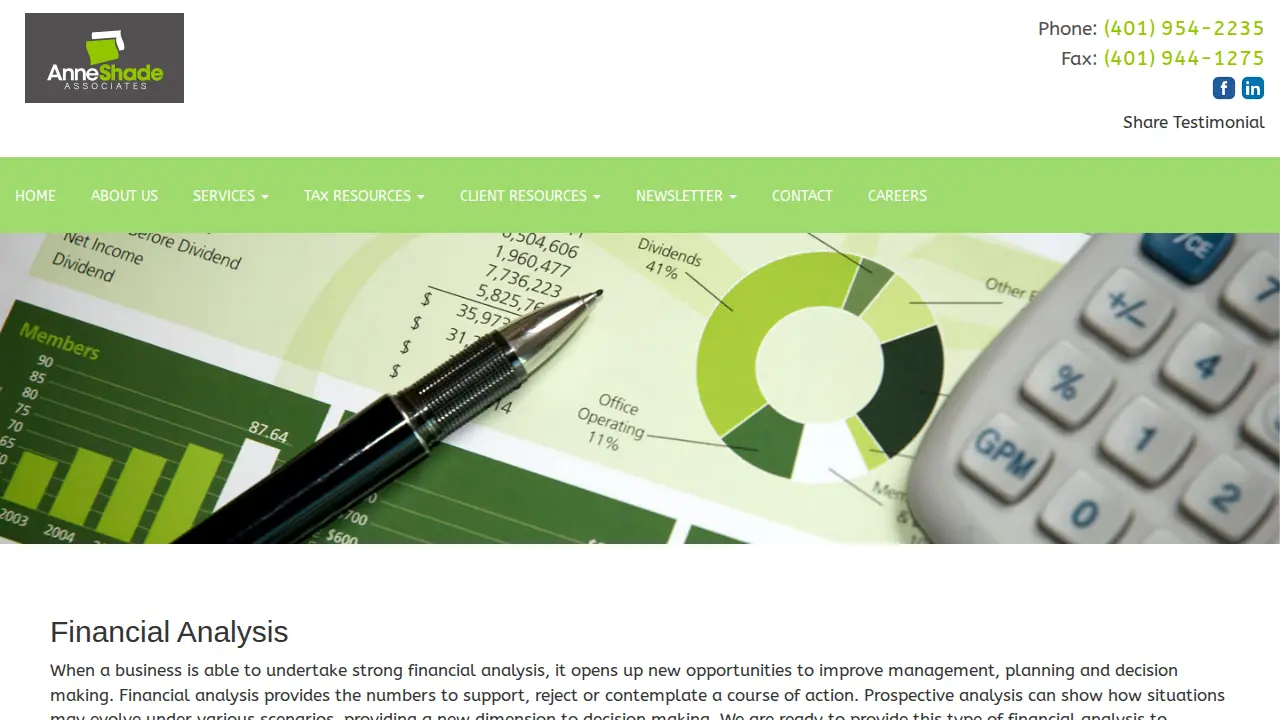AnneShade Associates, LLC page