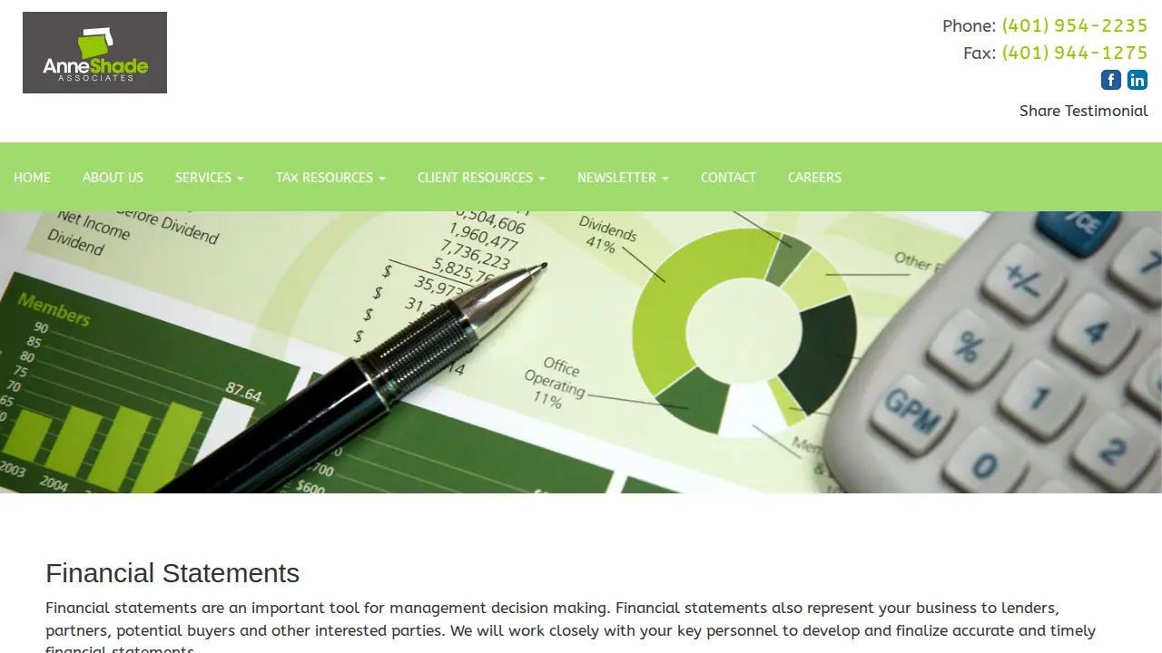 AnneShade Associates, LLC page