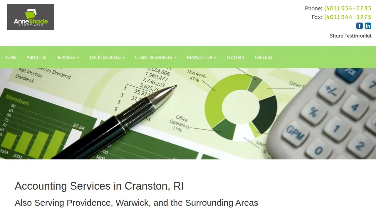 AnneShade Associates, LLC page