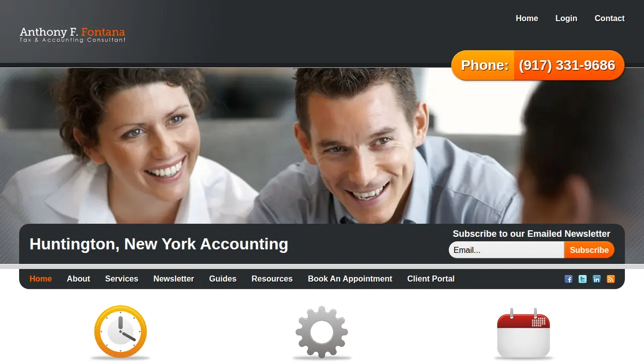 Anthony F Fontana Accounting & Tax page
