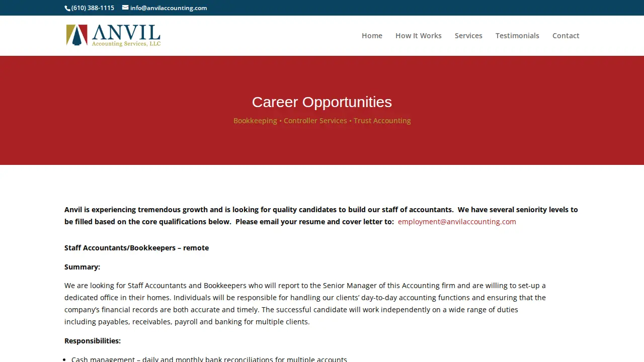 Anvil Accounting Services LLC page