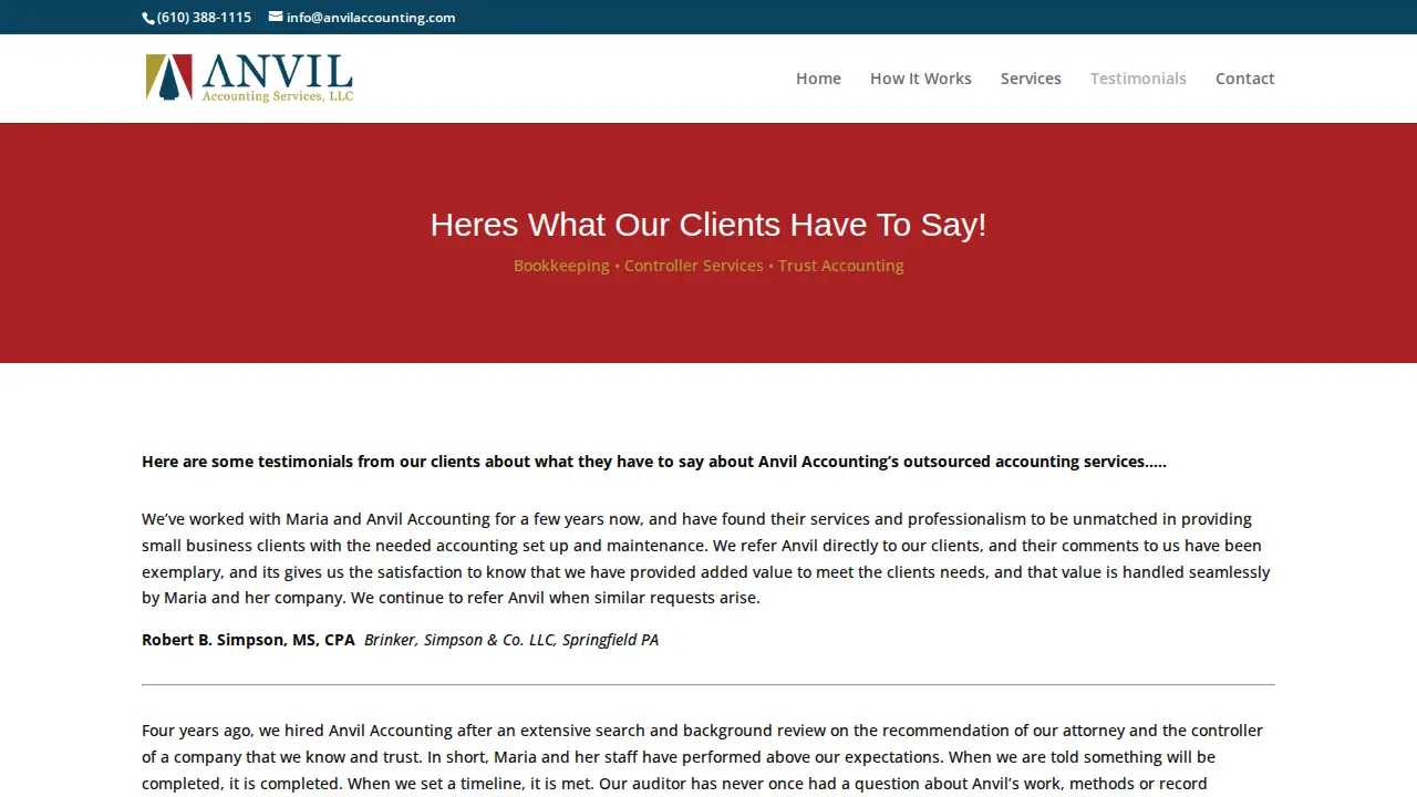 Anvil Accounting Services LLC page