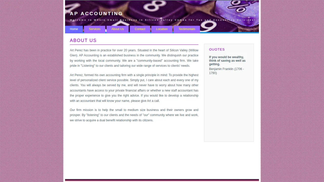 AP Accounting page