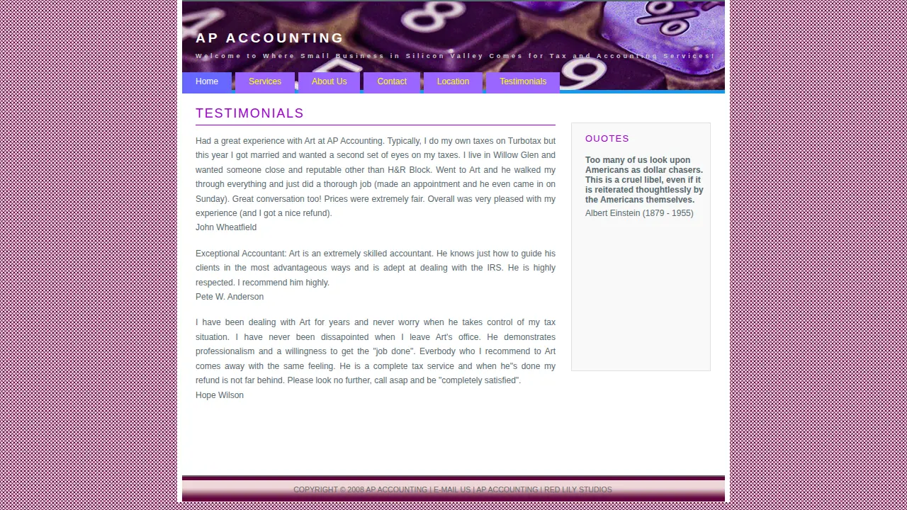 AP Accounting page