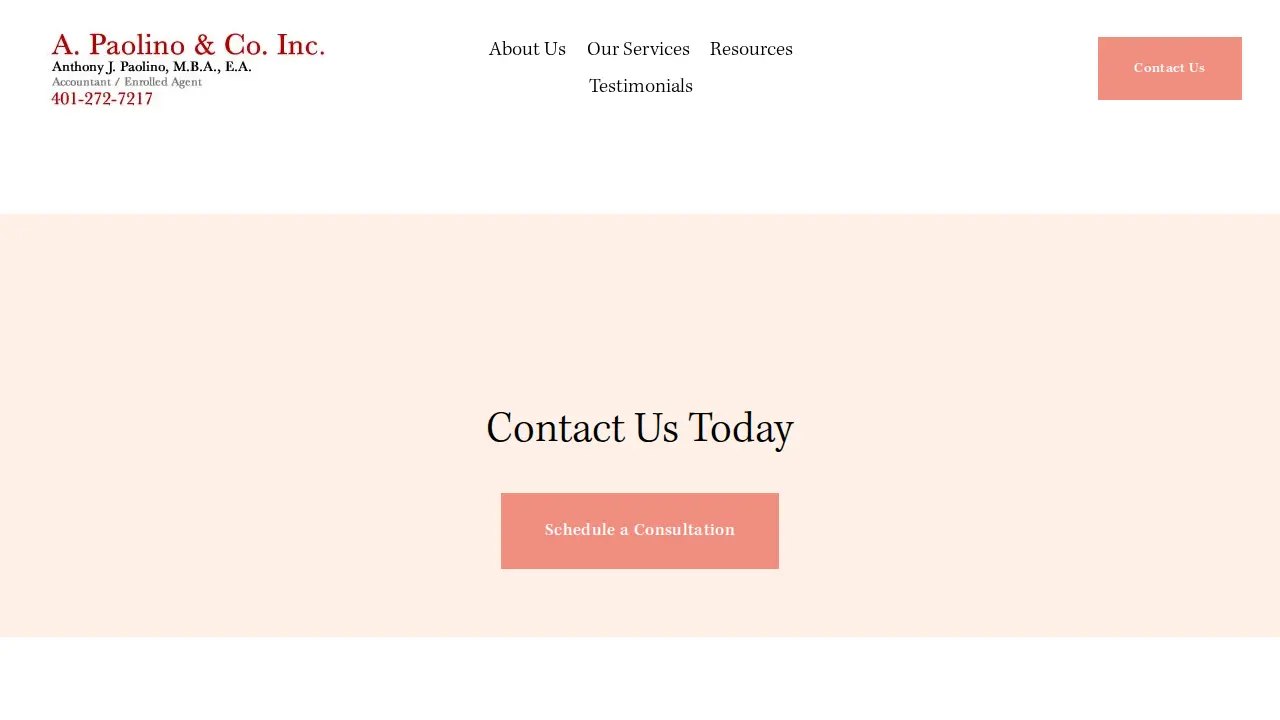 A. Paolino & Co., Inc. page