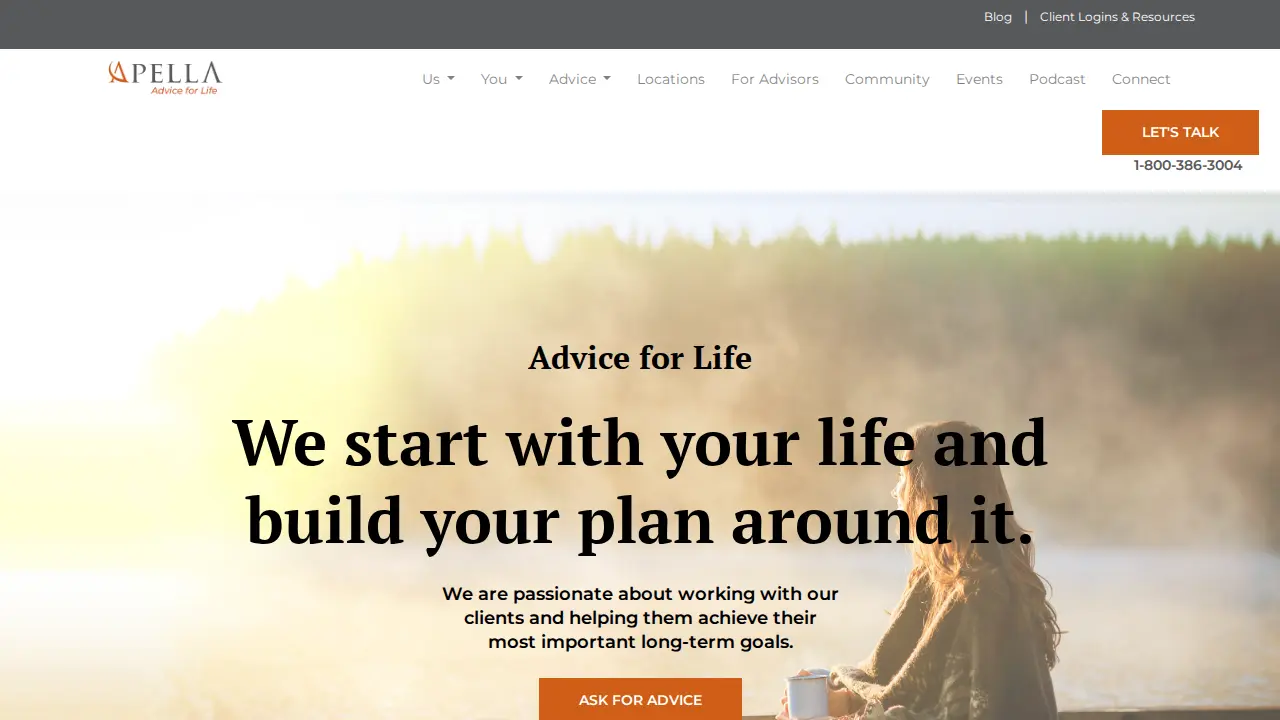 Apella Wealth page