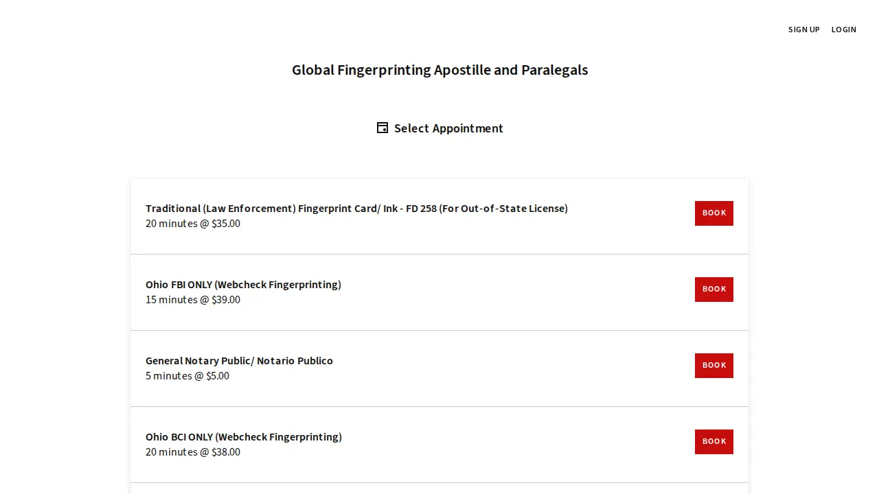 Global Printing Immigration & Business Consultancy website