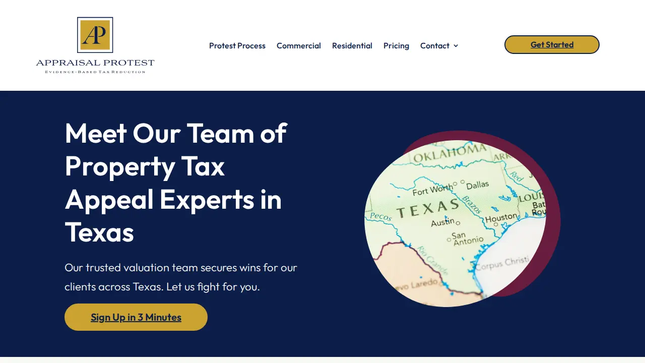 Appraisal Protest LLC page