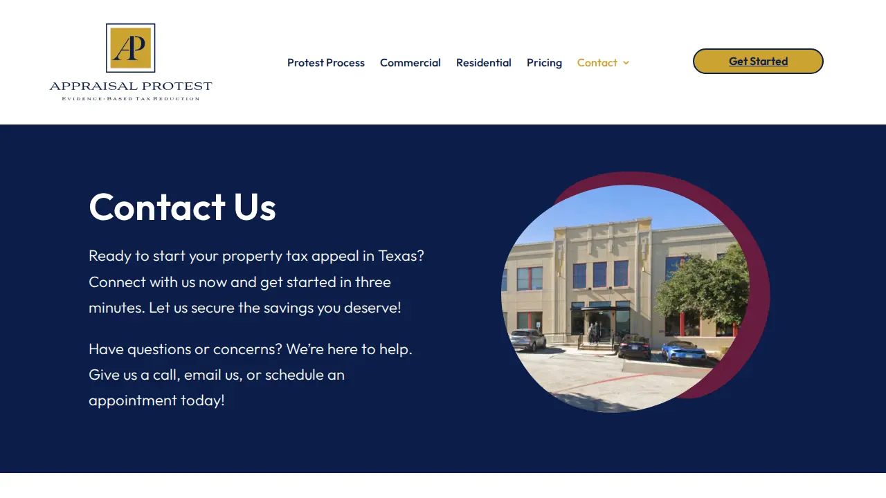 Appraisal Protest LLC page