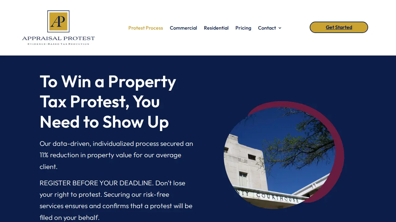 Appraisal Protest LLC page