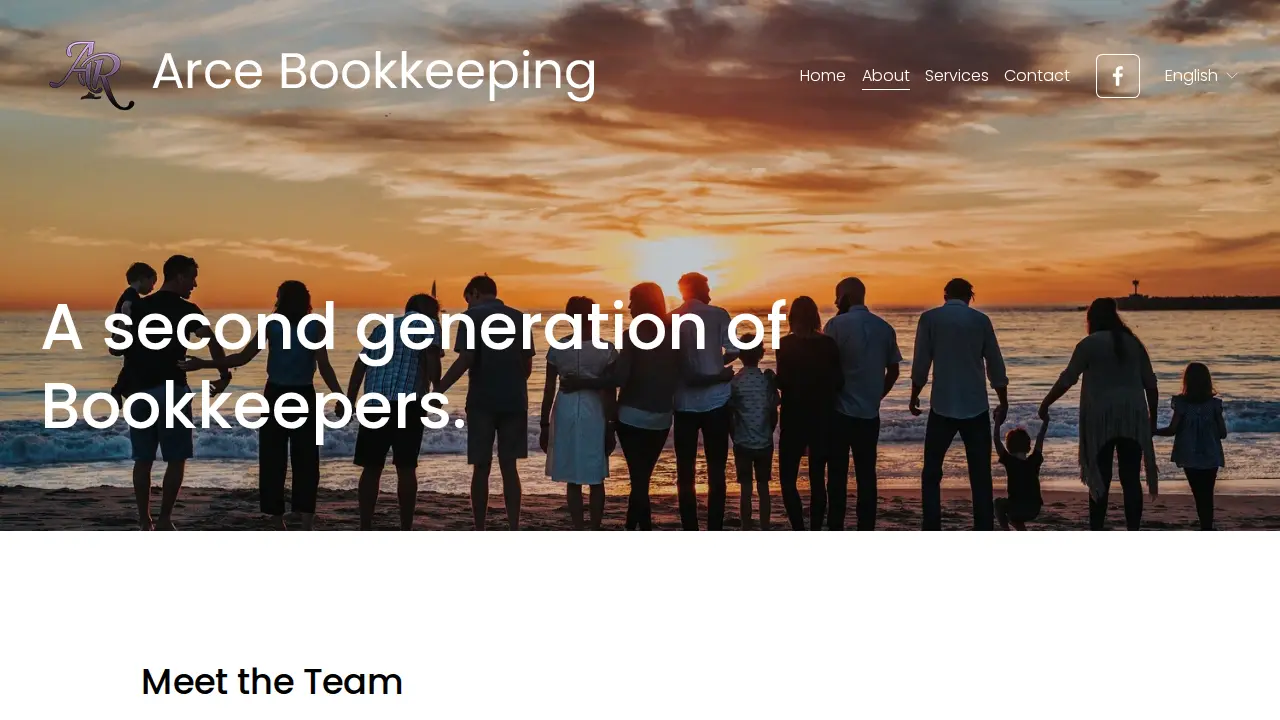 ARCE Bookkeeping LLC page
