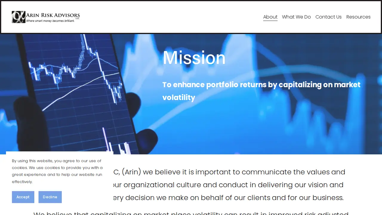 Arin Risk Advisors, LLC page
