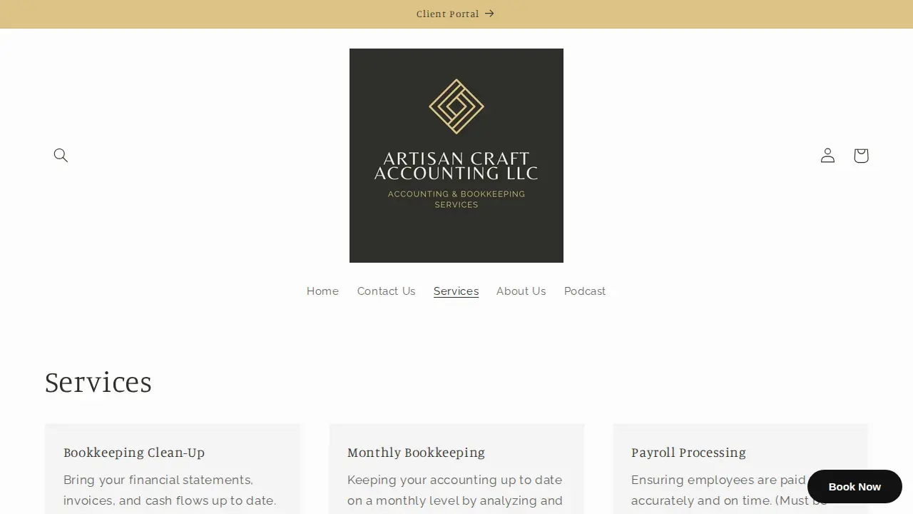 Artisan Craft Accounting LLC page