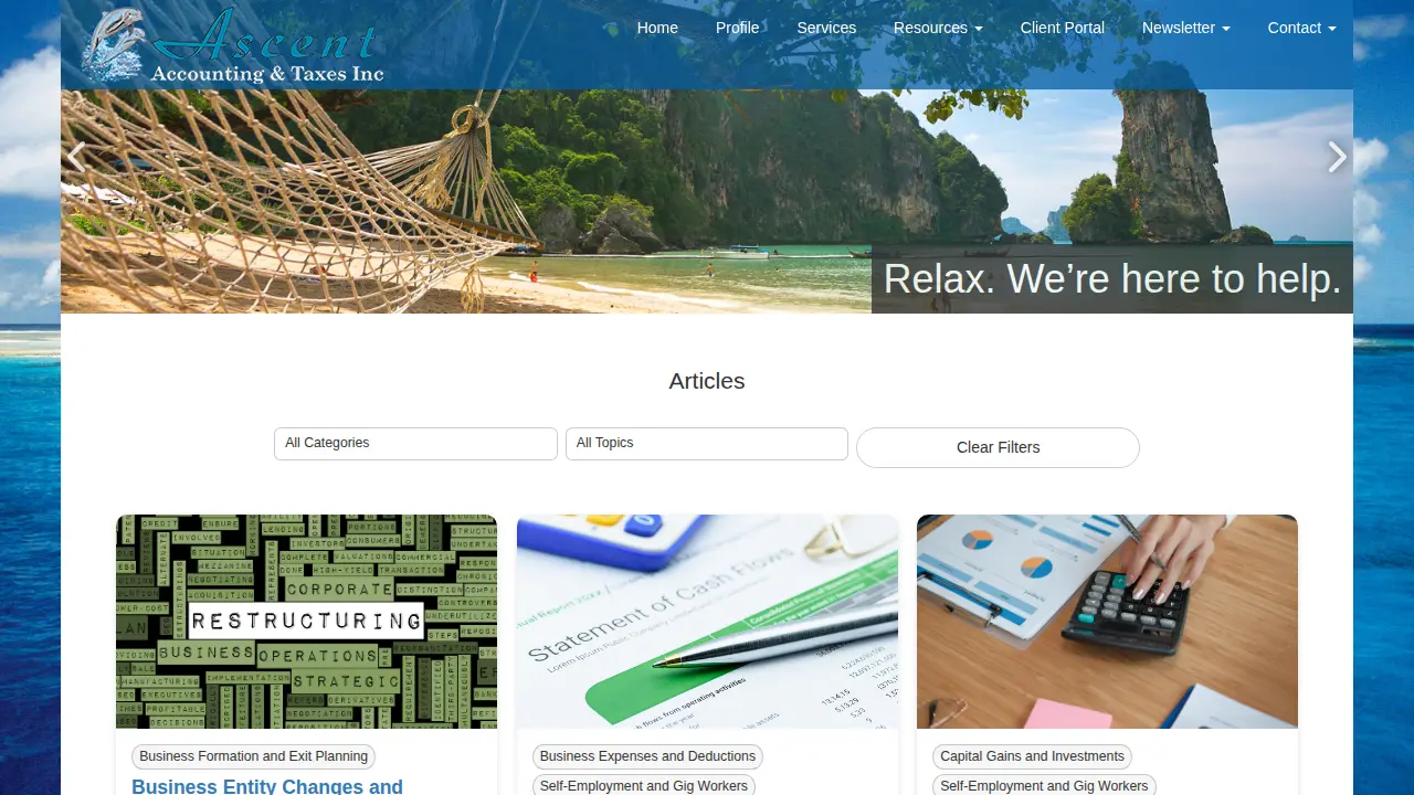 Ascent Accounting & Tax Inc page