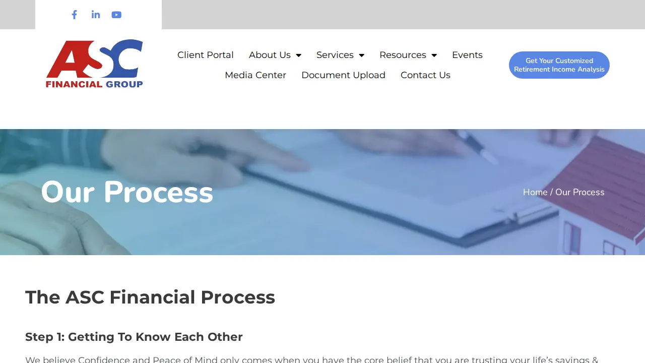 ASC Financial Group page