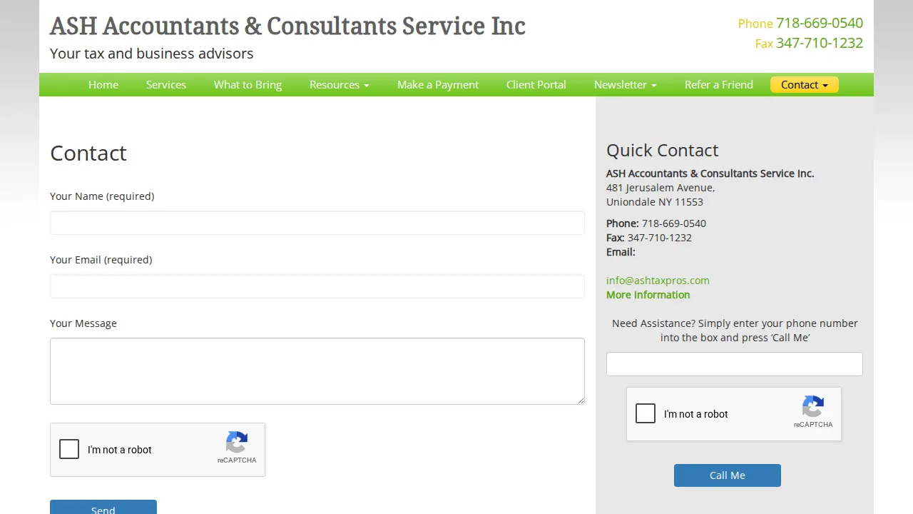 ASH Accountants & Consultants Service Inc.