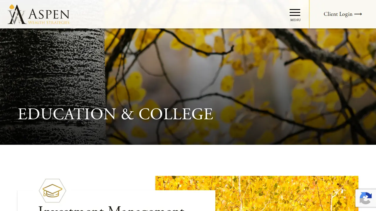 Aspen Wealth Strategies page