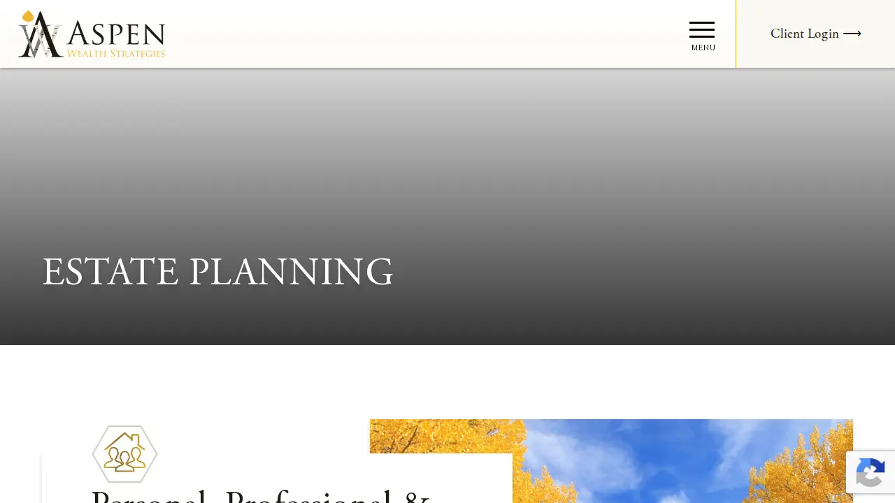 Aspen Wealth Strategies page
