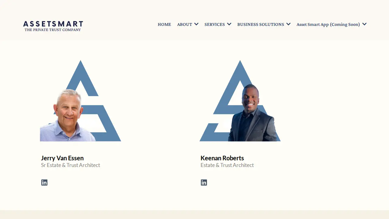 Asset Smart page