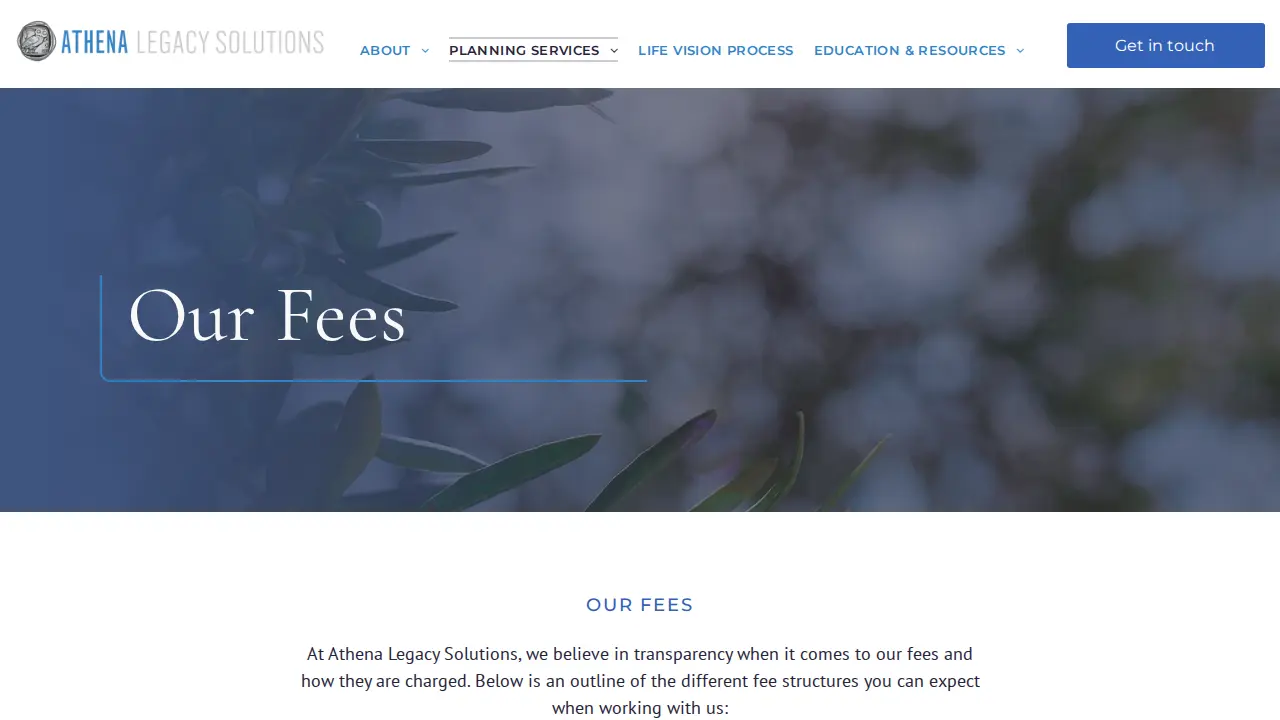 Athena Legacy Solutions, LLC page