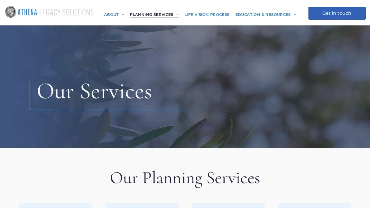 Athena Legacy Solutions, LLC page