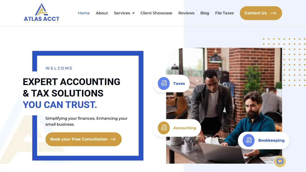 Atlas Acct LLC website