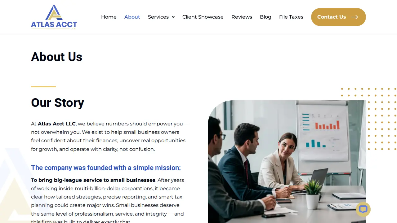 Atlas Acct LLC page