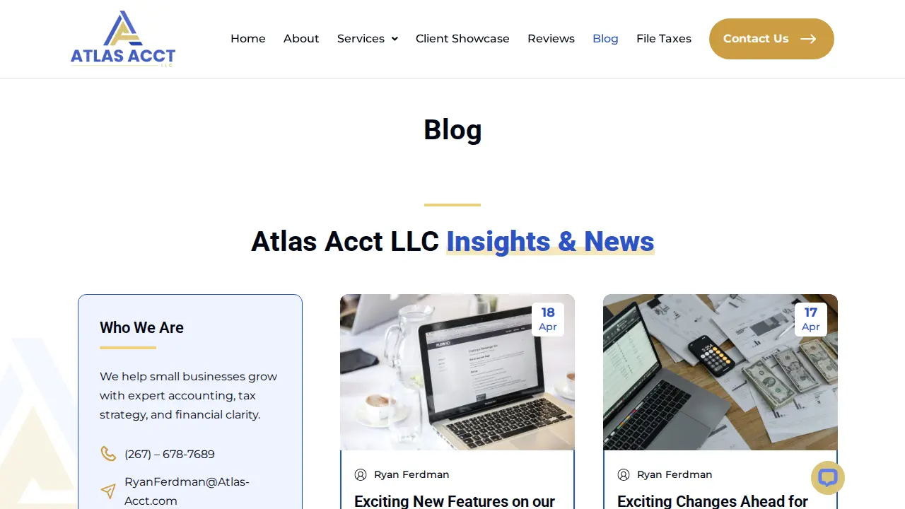 Atlas Acct LLC page