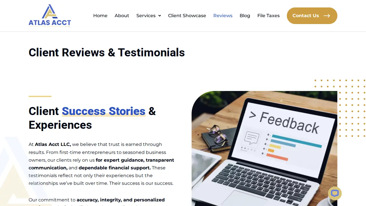 Atlas Acct LLC page