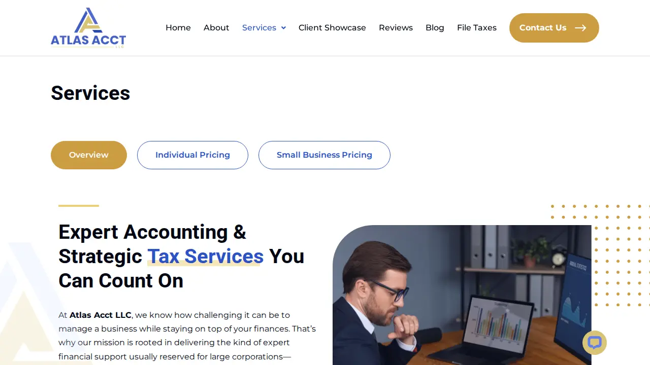 Atlas Acct LLC page